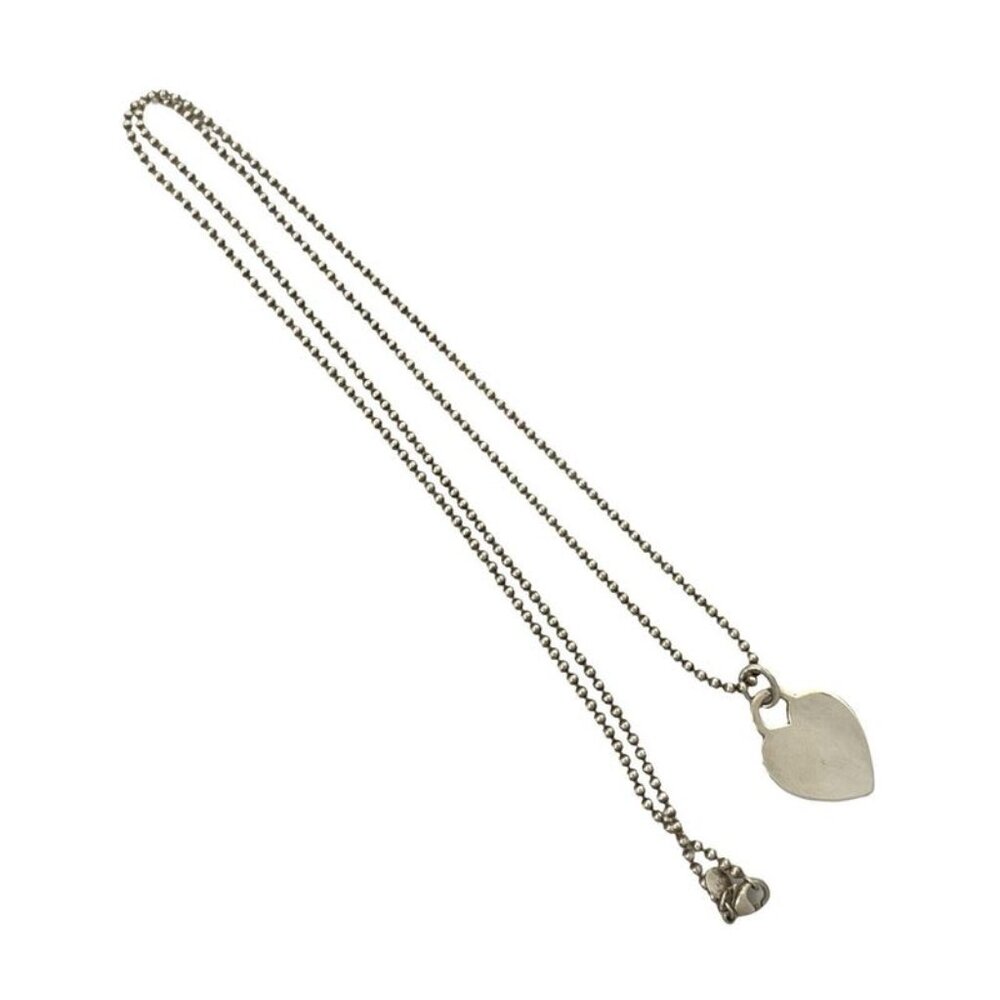 ★SOLD★ Tiffany & Co Return To Tiffany & Co Heart Tag Necklace Silver 925 - Picture 5 of 5